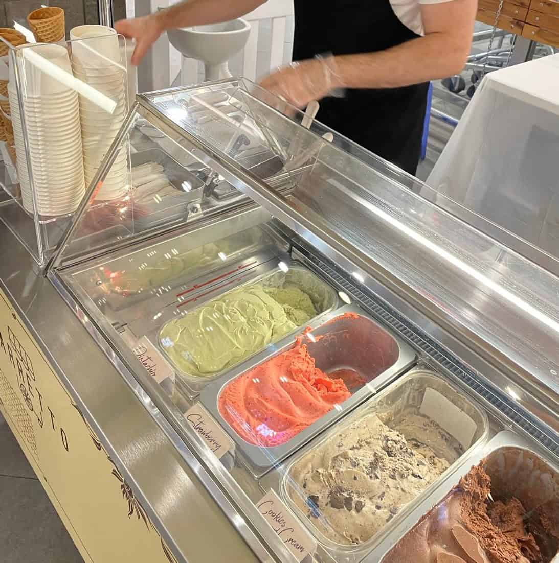gelato cart greensborough plaza