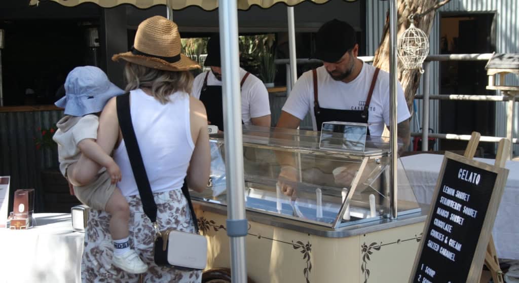 Gelato for families at Arundel Family Day in Keilor