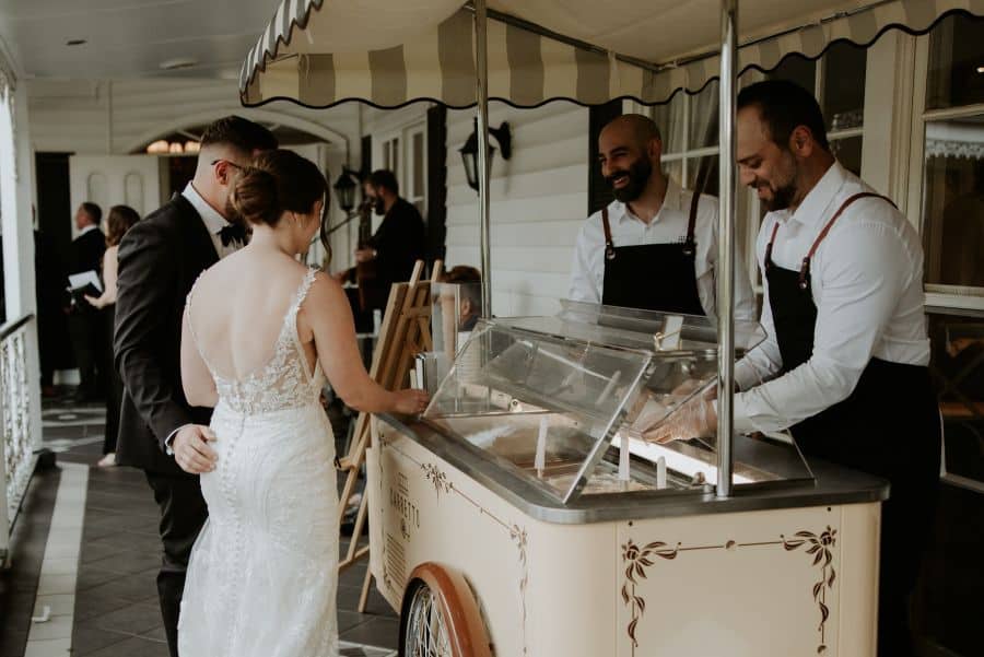 Joel & Katrina’s Wedding – A Romantic Gelato Experience