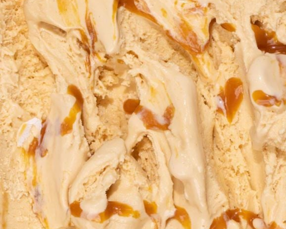 salted caramel gelato