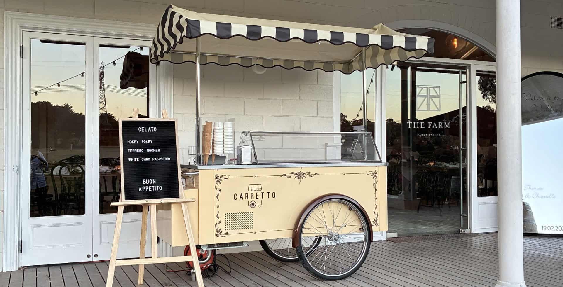 gelato cart hire